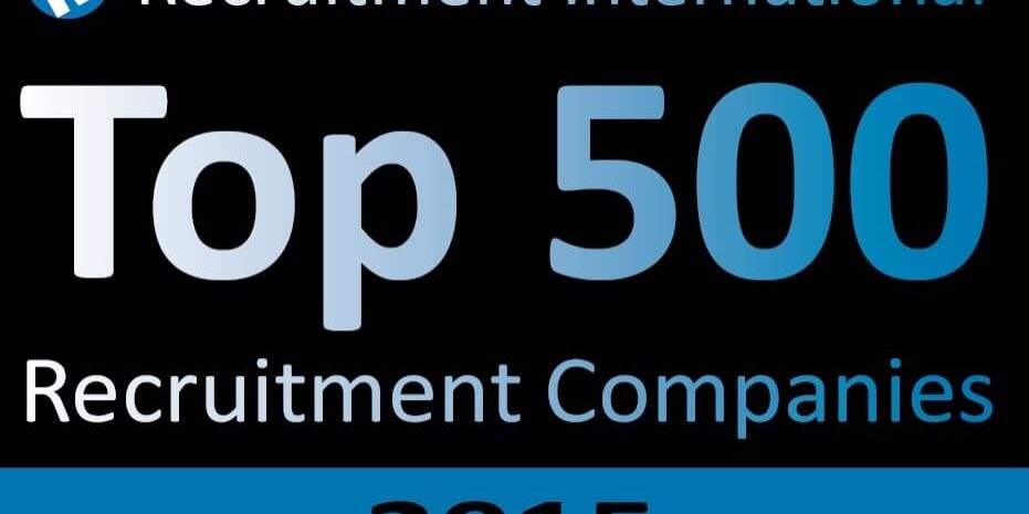 Top 500 Recruitment Companies 2015 logo
