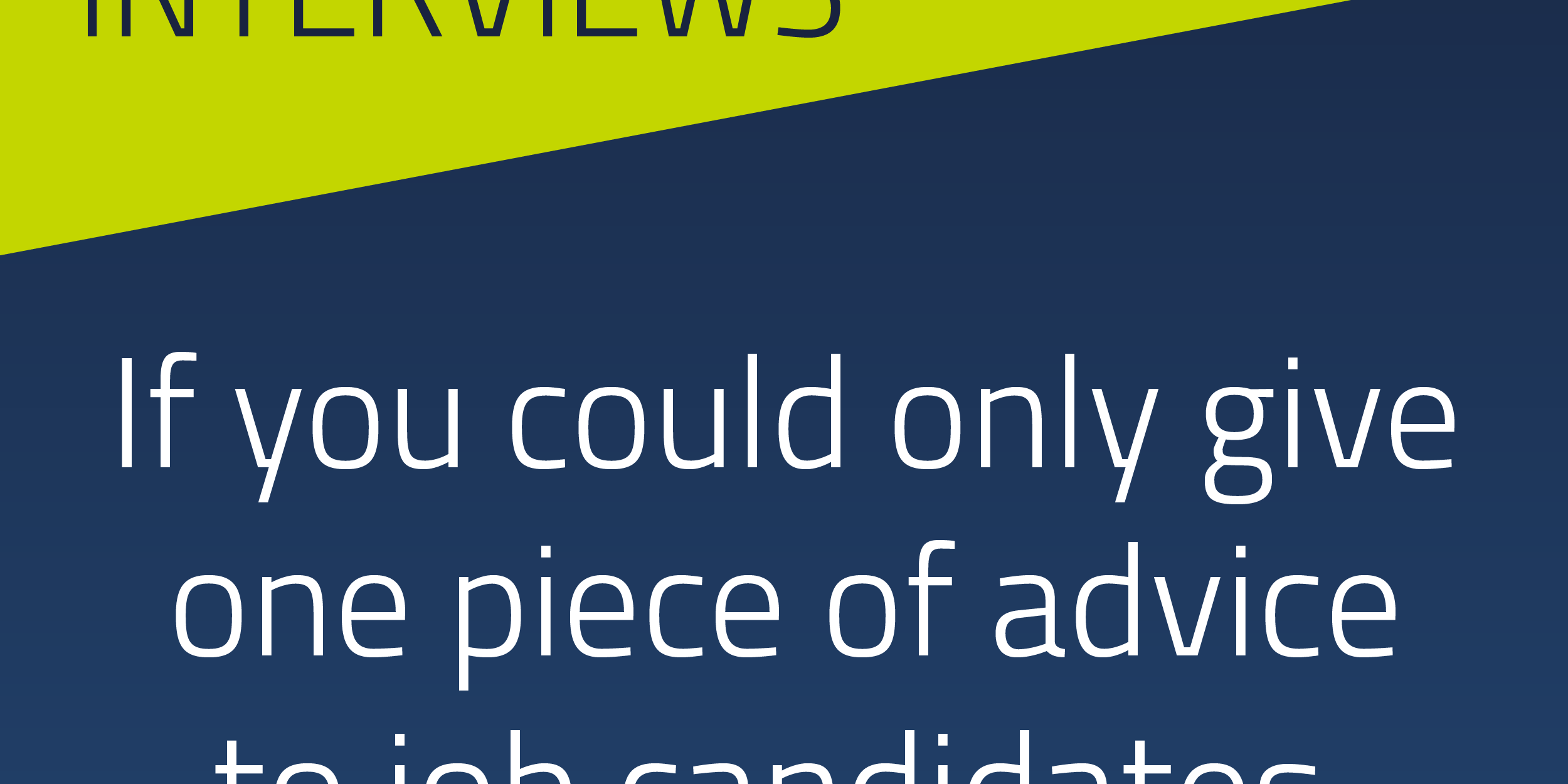 Infographic detailing top tips for writing CVs and doing interviews whilst job hunting